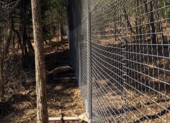 Сетка для безфундаментного ограждения