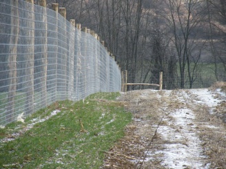 Вольер природный парк Олений Липецкая обл